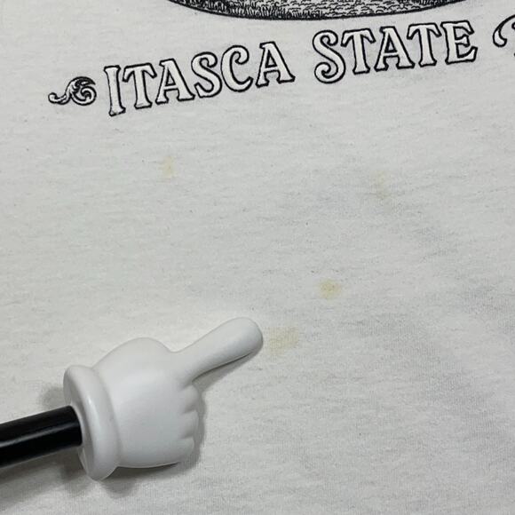 VTG 90s Screen Stars Best T-Shirt XL Itasca State Park Centennial 1891–1991 USA‎ - Picture 3 of 12